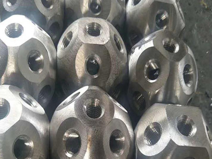 东阳螺栓球网架杆件制作